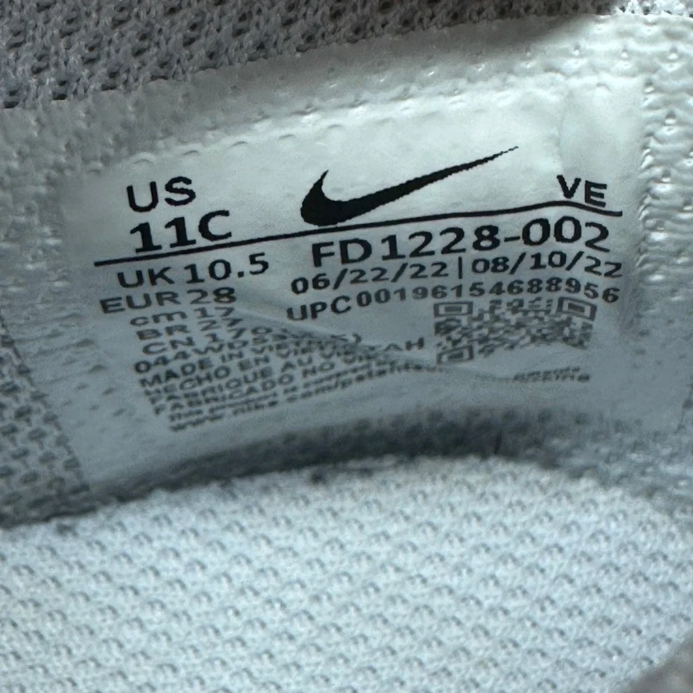 Nike~Preschool~Dunk Low Mineral Teal Sneakers~Size 11C